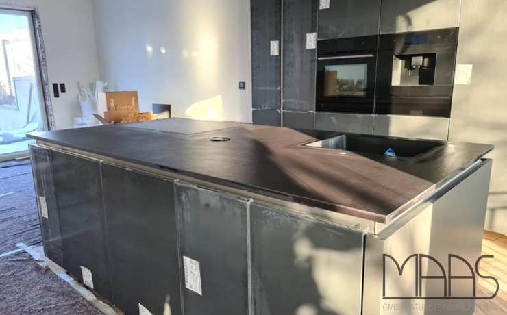 Berlin Sirius Dekton Arbeitsplatte