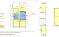 CAD Zeichnung der Küche in Erkner