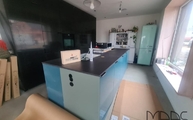 Montage der Sirius Dekton Arbeitsplatte in Kitzingen