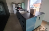 Küche in Kitzingen mit Sirius Dekton Arbeitsplatte