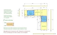 CAD Zeichnung der L-förmigen Küche in Köln