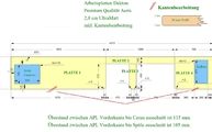 CAD Zeichnung der Outdoorküche in Meckenheim